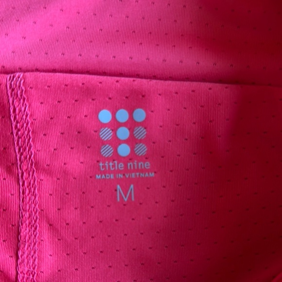Title Nine Pink Skort - Picture 2 of 4